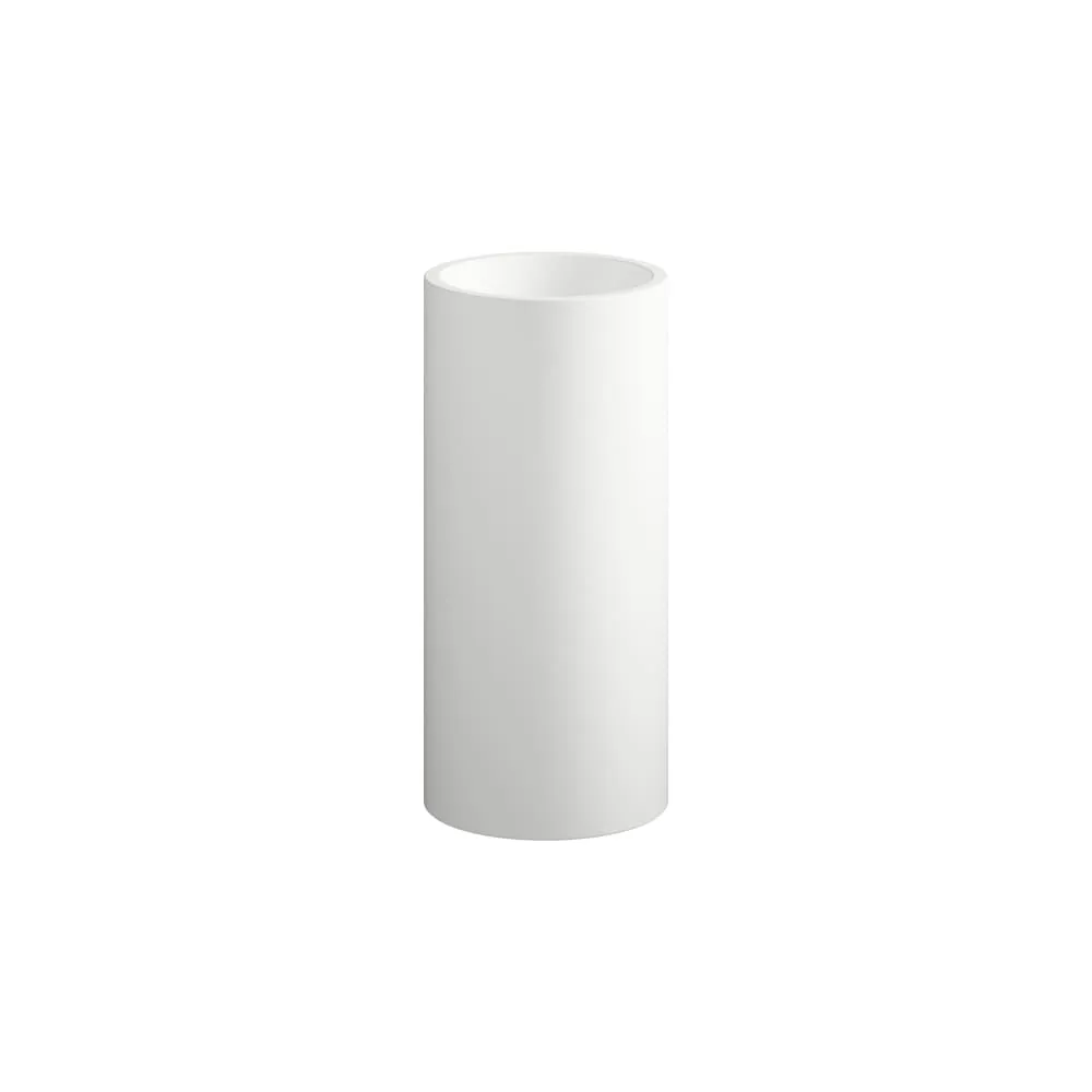 LAUFEN FORM Freistehender Waschtisch, aus Vitreon Stahl 404 x 404 x 900 mm #H511FM77571121 - 757 - Weiß matt