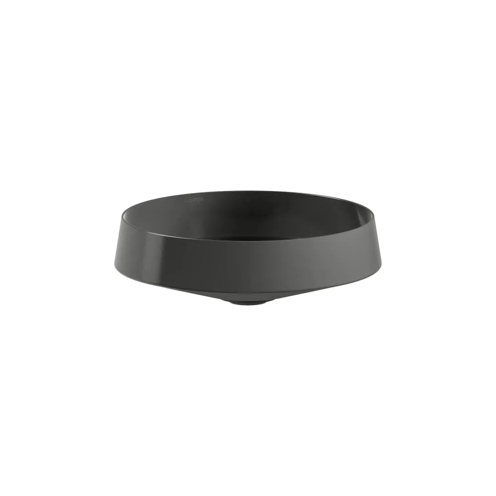 LAUFEN NIB Waschtisch-Schale, aus Vitreon Stahl 360 x 360 x 118 mm #H512NI20191121 - 019 - Dark iron