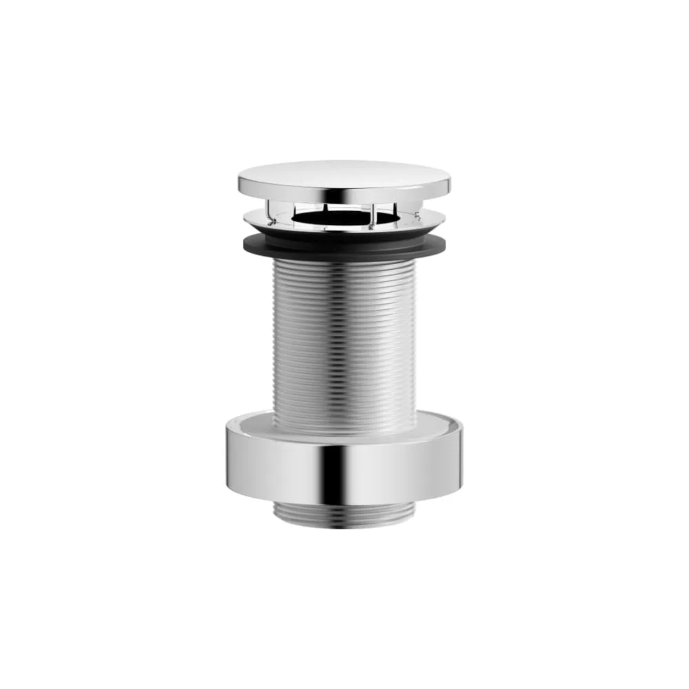 LAUFEN Schaftventil, Ø 1 1/4", Ventilkappe, 63 mm, permanent geöffnet, für Becken ohne Überlauf 63 x 63 x 100 mm #H591LA20040001 - 004 - Verchromt