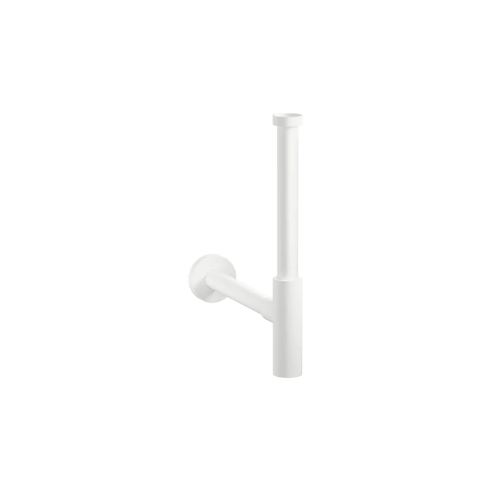 LAUFEN Siphon, Anschlussgewinde 1 1/4", Tauchohr höhenverstellbar von 75 bis 330 mm, Tiefe verstellbar von 90 bis 390 mm 45 x 390 x 420 mm #H590LA72680001 - 268 - Weiß matt