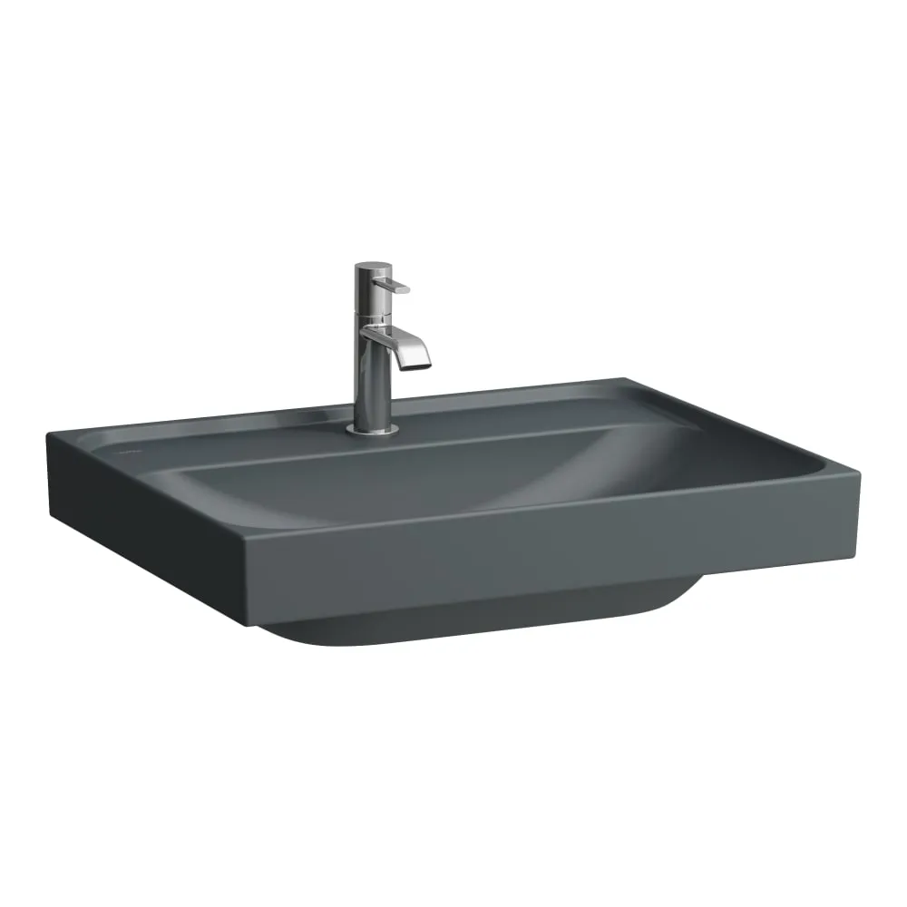 LAUFEN MEDA Waschtisch 600 x 460 x 165 mm #H8101137581111 - 758 - Graphit matt