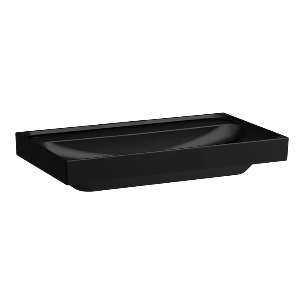 LAUFEN MEDA Waschtisch 800 x 460 x 80 mm #H8101177161121 - 716 - Schwarz matt