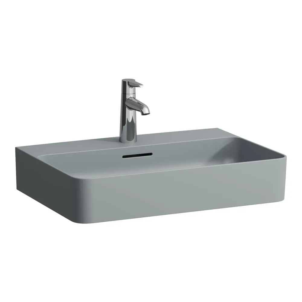 LAUFEN VAL Waschtisch 600 x 420 x 115 mm #H8102837581581 - 758 - Graphit matt