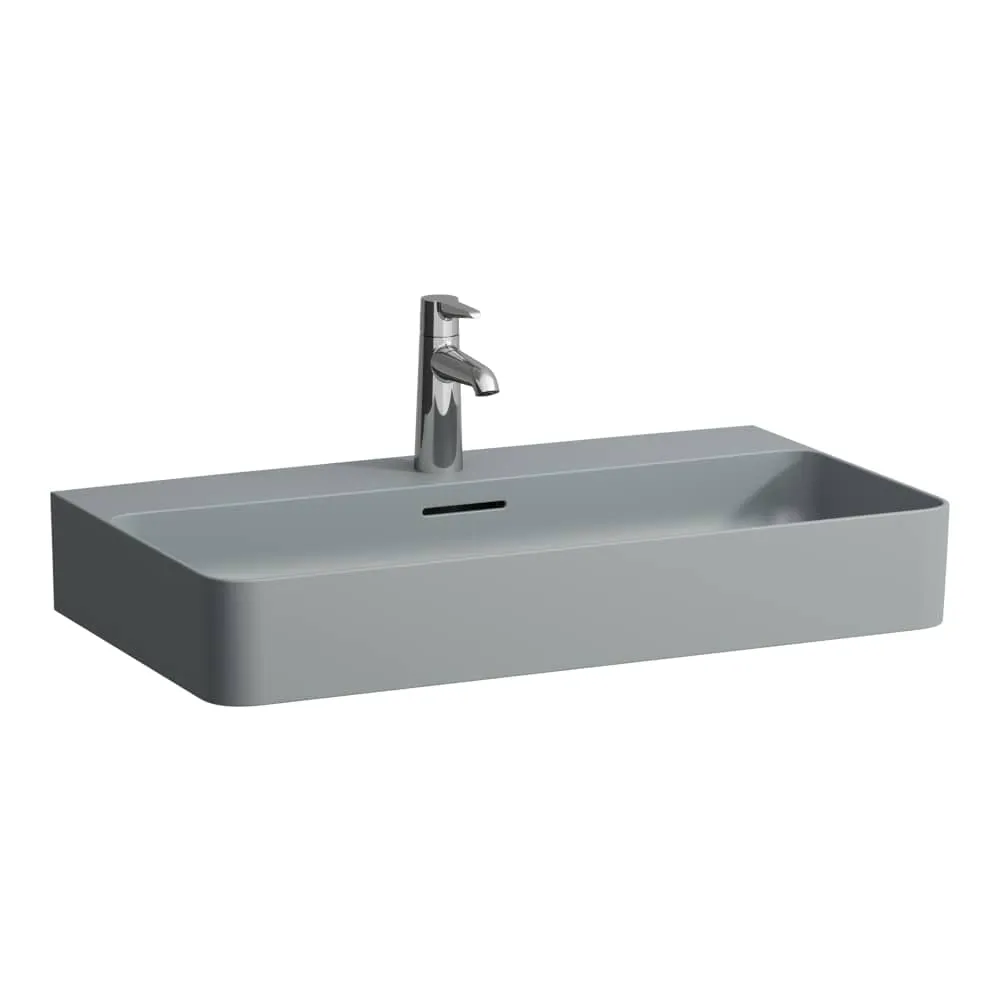 LAUFEN VAL Waschtisch 750 x 420 x 115 mm #H8102857581121 - 758 - Graphit matt