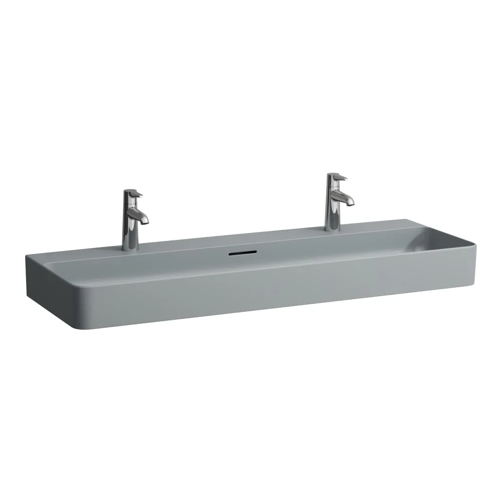LAUFEN VAL Waschtisch 1200 x 420 x 115 mm #H8102897581151 - 758 - Graphit matt