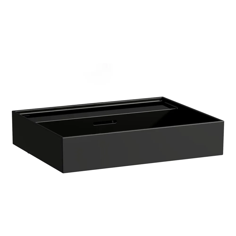 LAUFEN Kartell LAUFEN Waschtisch 600 x 460 x 145 mm #H8103330201091 - 020 - Schwarz glänzend