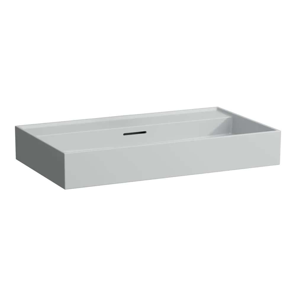 LAUFEN Kartell LAUFEN Waschtisch 800 x 460 x 120 mm #H8103367591091 - 759 - Grau matt