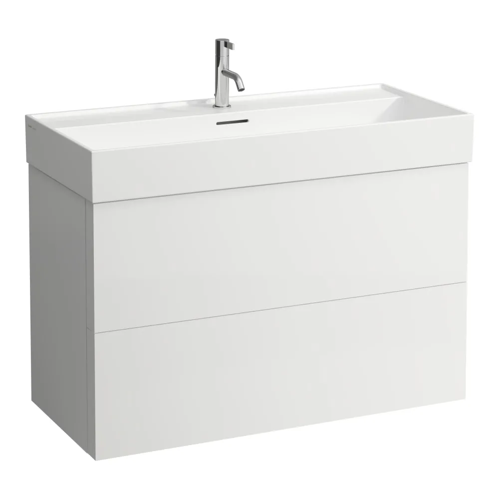 LAUFEN Kartell LAUFEN Waschtisch 1000 x 460 x 120 mm #H810337A001091 - A00 - Weiẞ LCC Active (LAUFEN Clean Coat Active)