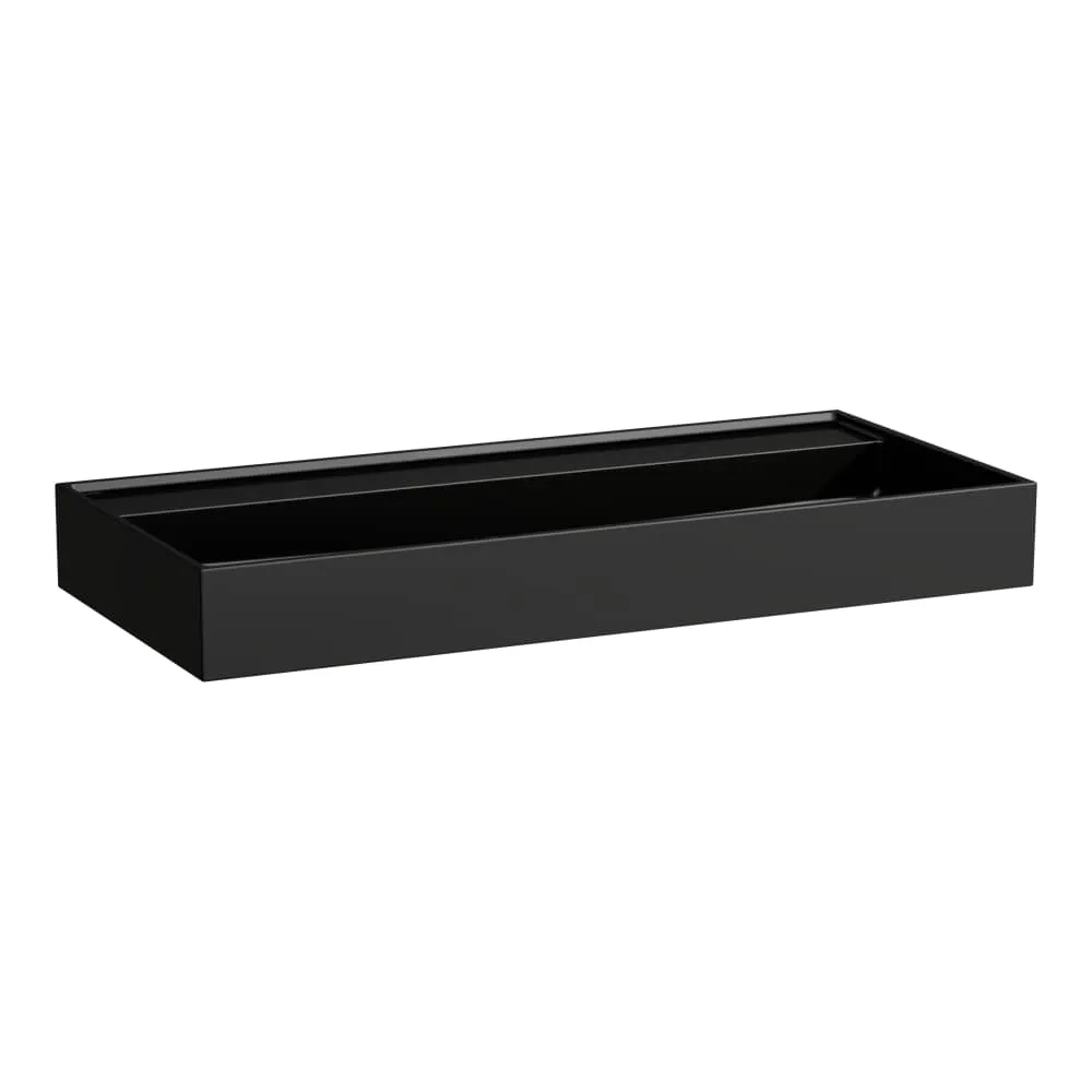 LAUFEN Kartell LAUFEN Waschtisch 1000 x 460 x 120 mm #H8103370201121 - 020 - Schwarz glänzend