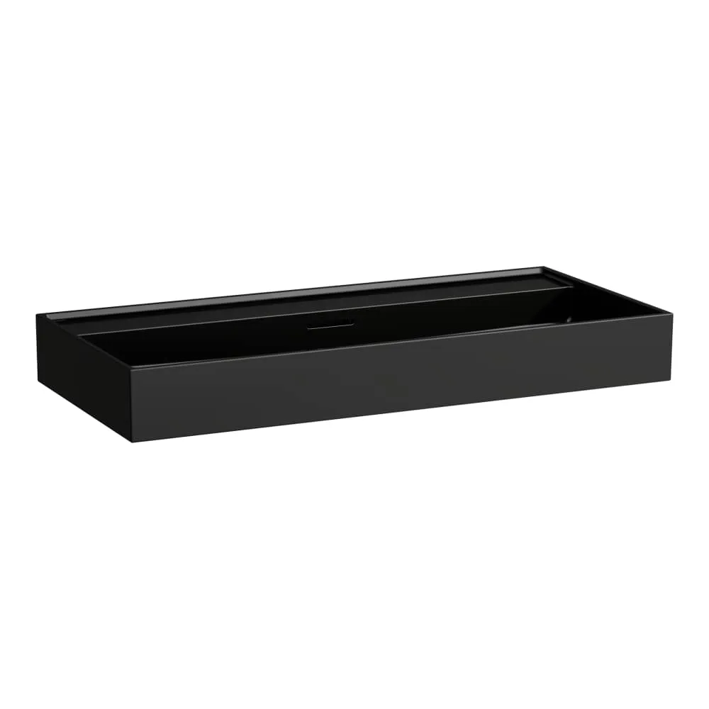 LAUFEN Kartell LAUFEN Waschtisch 1000 x 460 x 120 mm #H8103370201091 - 020 - Schwarz glänzend