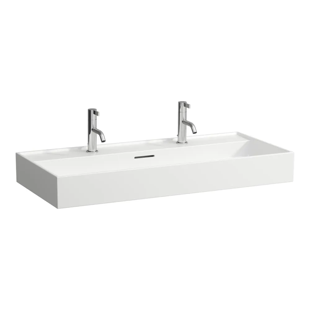 LAUFEN Kartell LAUFEN Waschtisch 1000 x 460 x 120 mm #H8103374001071 - 400 - Weiẞ LCC (LAUFEN Clean Coat)