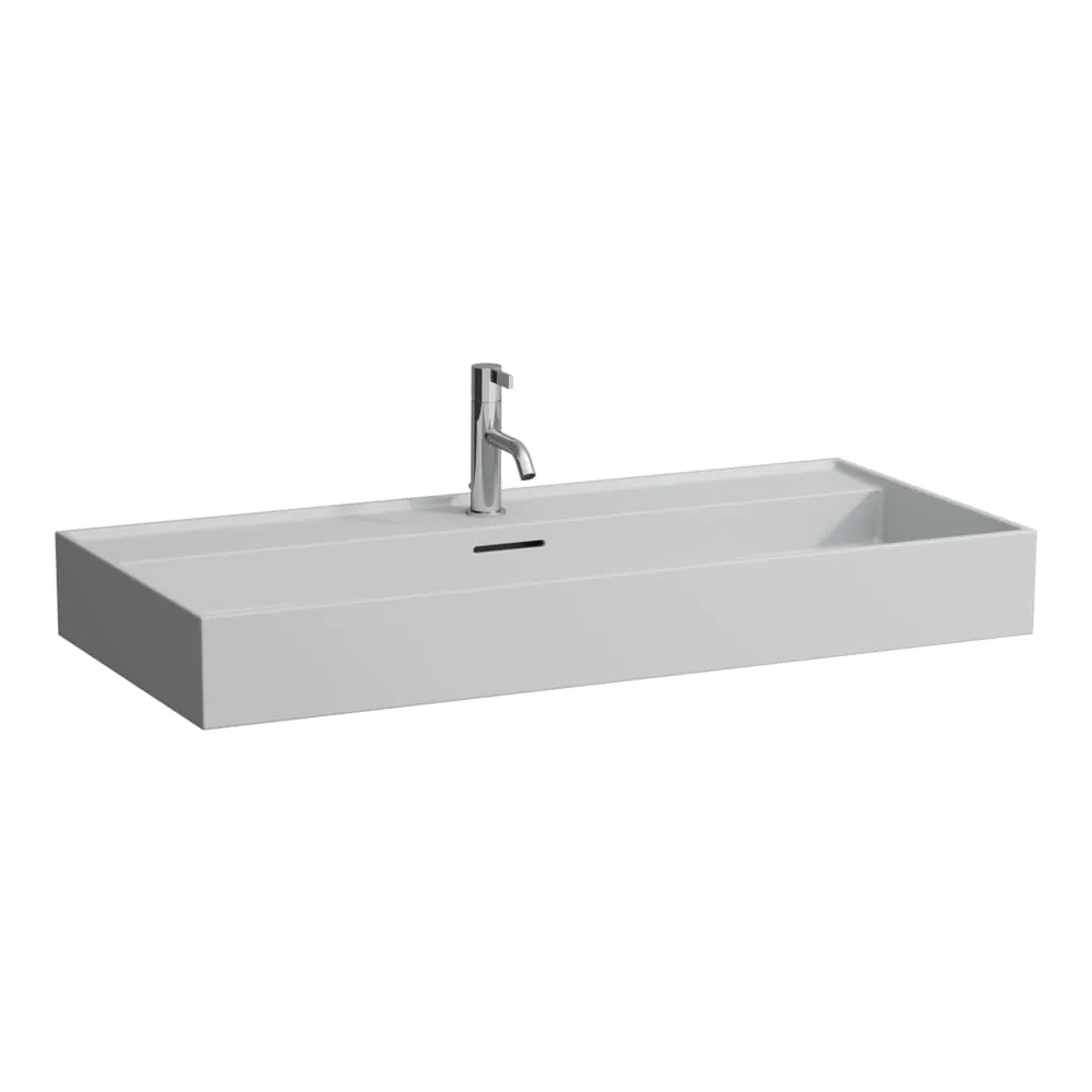 LAUFEN Kartell LAUFEN Waschtisch 1000 x 460 x 120 mm #H8103377591041 - 759 - Grau matt