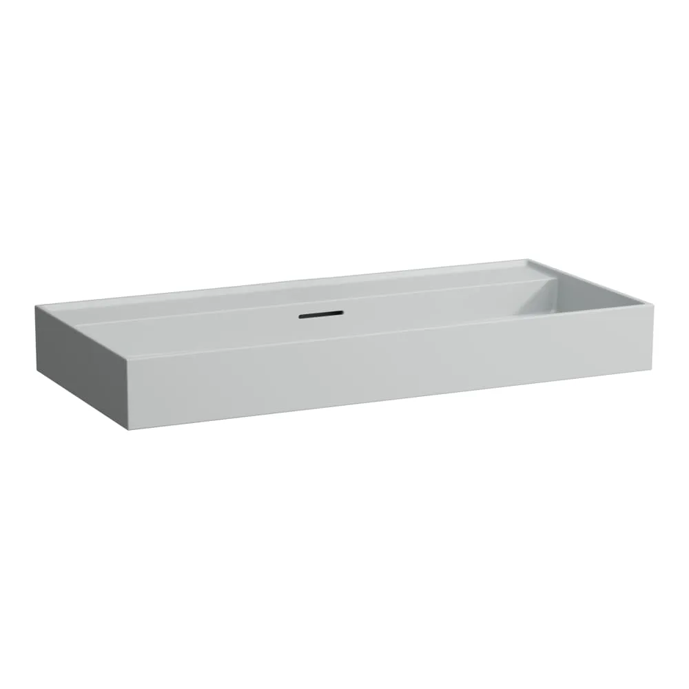 LAUFEN Kartell LAUFEN Waschtisch 1000 x 460 x 120 mm #H8103377591091 - 759 - Grau matt