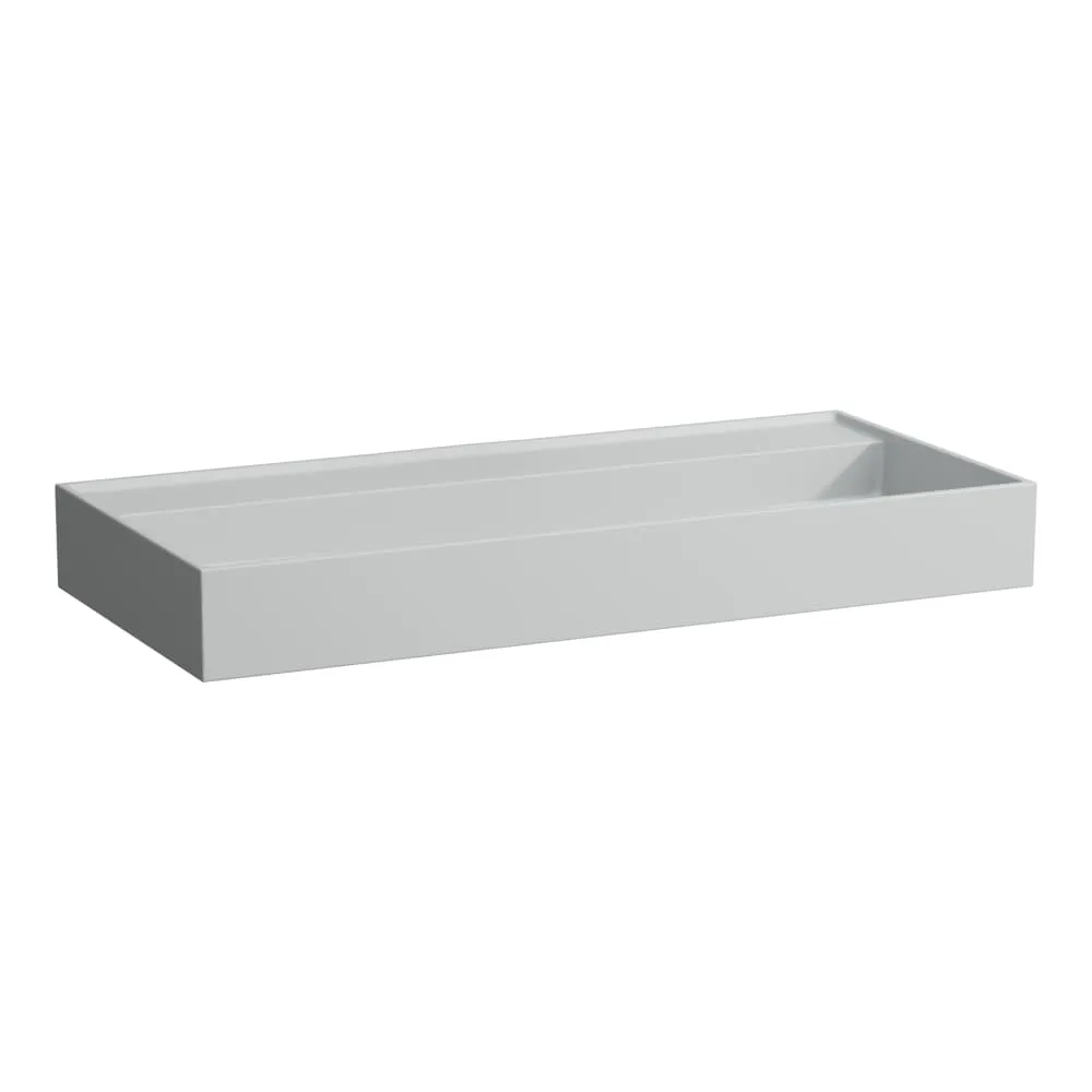 LAUFEN Kartell LAUFEN Waschtisch 1000 x 460 x 120 mm #H8103377591121 - 759 - Grau matt