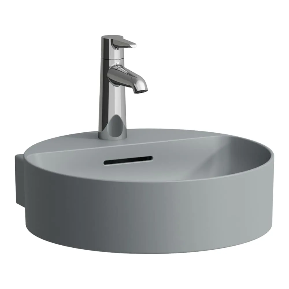 LAUFEN VAL Handwaschbecken 400 x 425 x 110 mm #H8112817581041 - 758 - Graphit matt