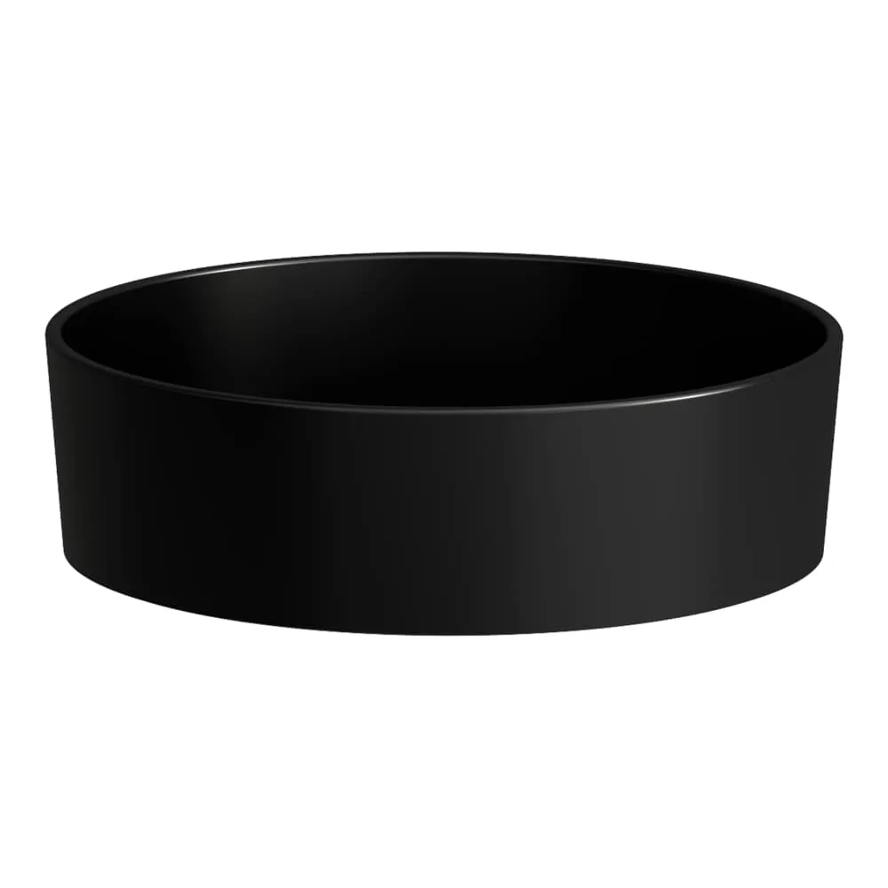 LAUFEN Kartell LAUFEN Waschtisch-Schale, rund 420 x 420 x 120 mm #H8123317161121 - 716 - Schwarz matt