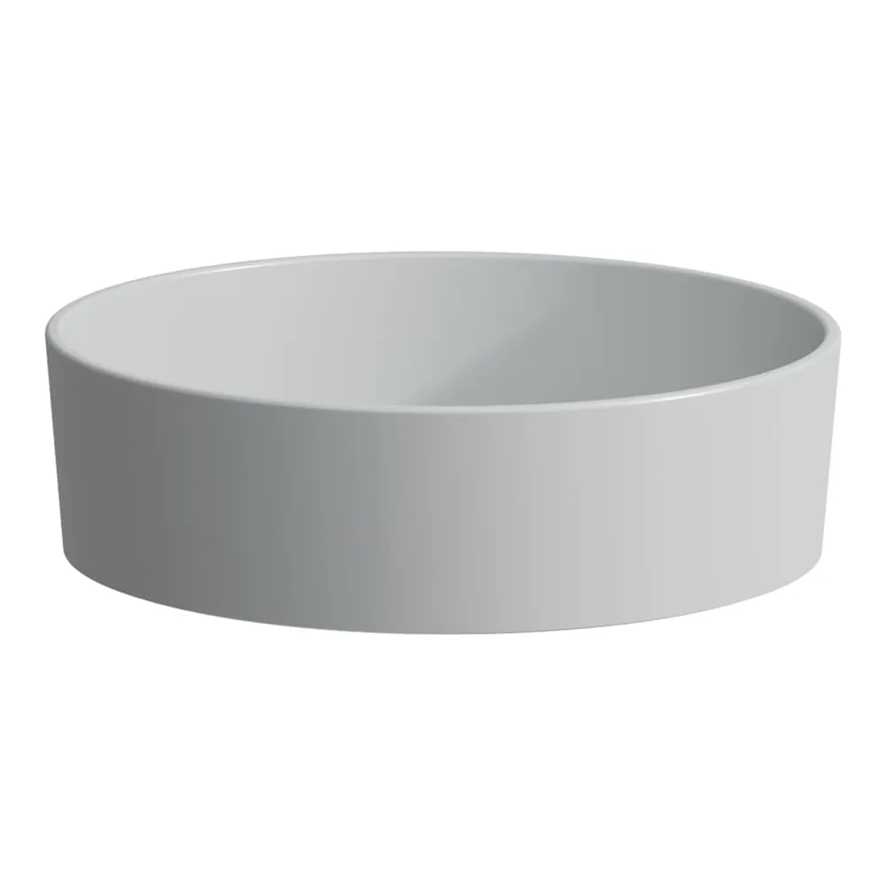 LAUFEN Kartell LAUFEN Waschtisch-Schale, rund 420 x 420 x 120 mm #H8123317591121 - 759 - Grau matt
