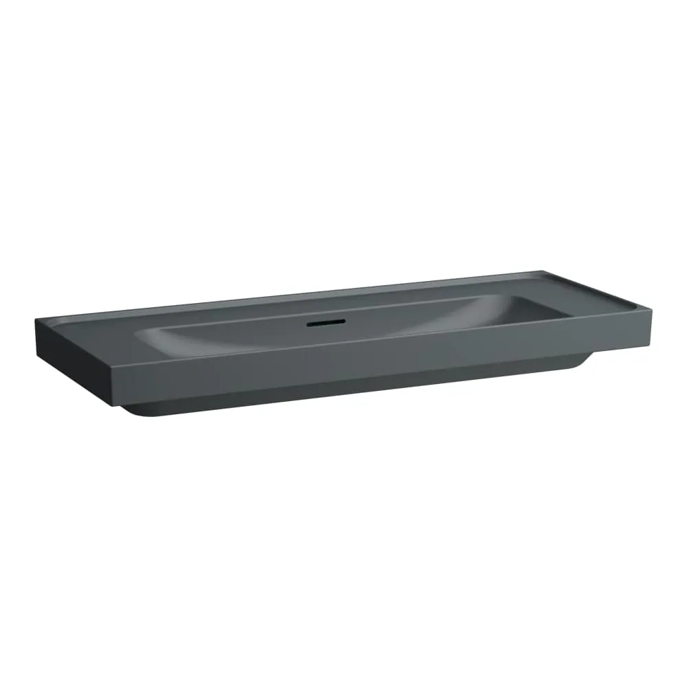 LAUFEN MEDA Waschtisch 1200 x 460 x 80 mm #H8141117581091 - 758 - Graphit matt