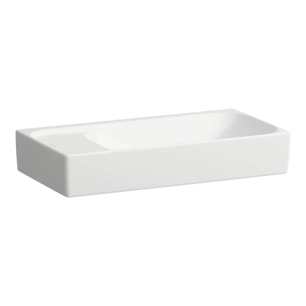 LAUFEN MEDA Handwaschbecken, Armaturenbank links 460 x 235 x 90 mm #H8151147571121 - 757 - Weiß matt