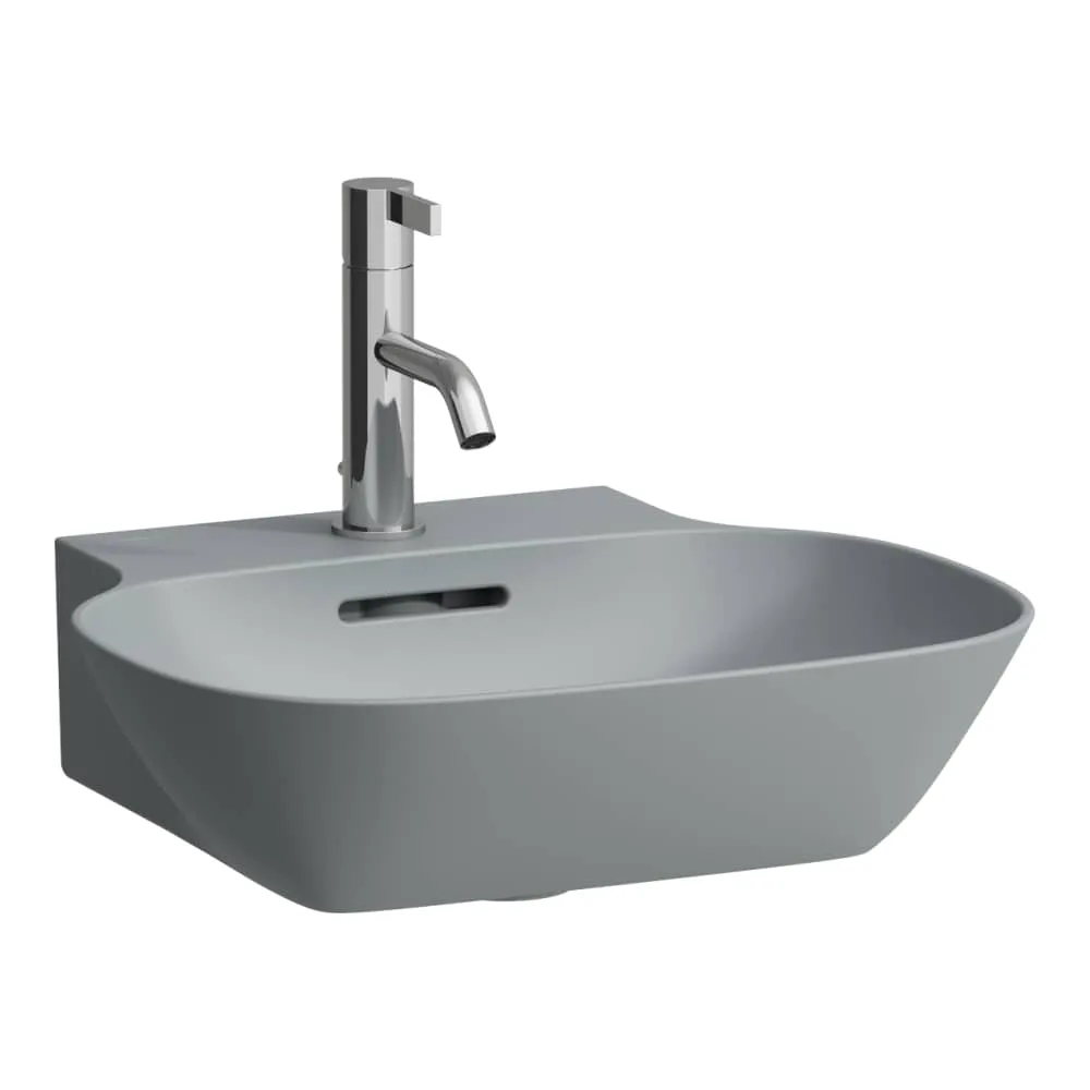LAUFEN INO Handwaschbecken 450 x 410 x 120 mm #H8153017581121 - 758 - Graphit matt