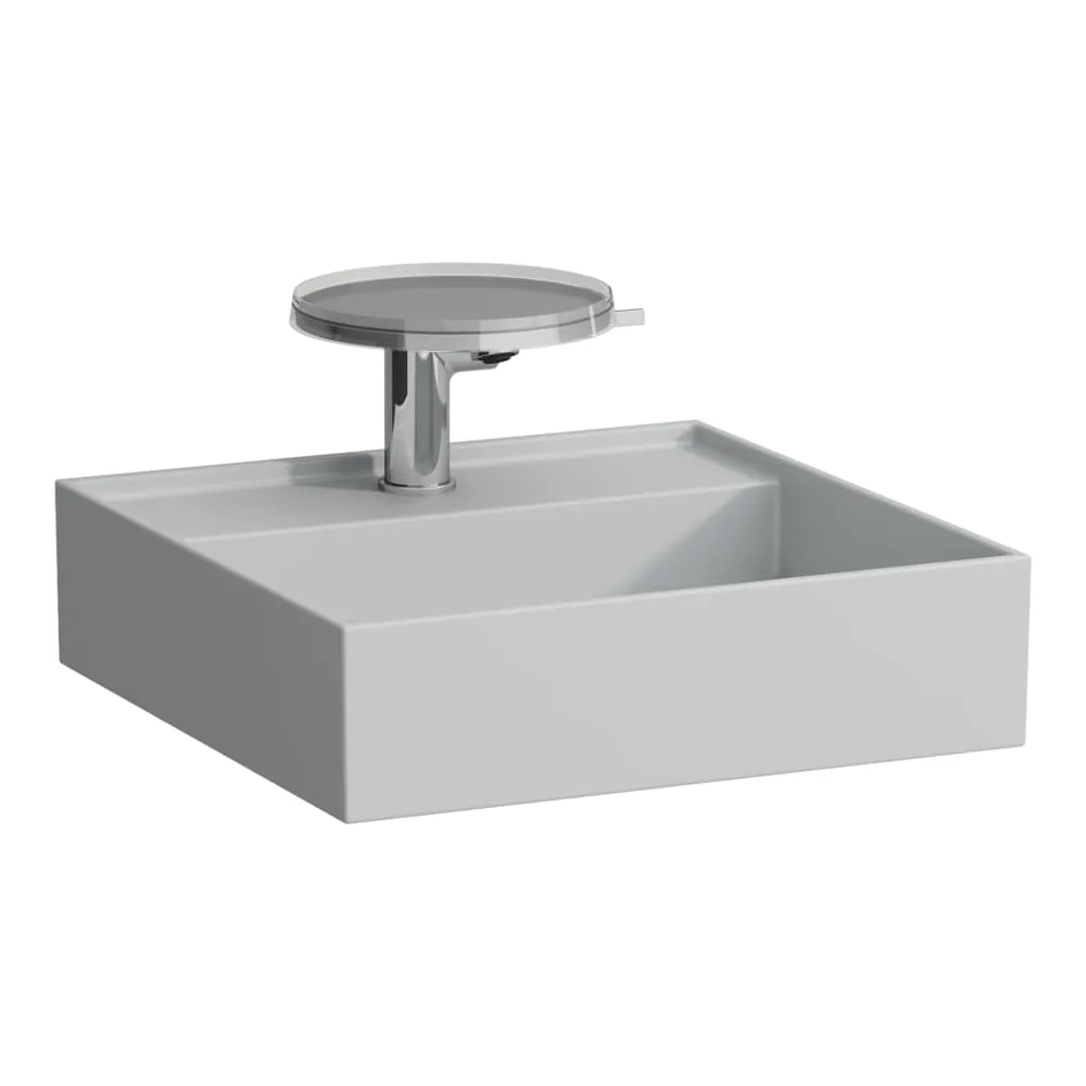 LAUFEN Kartell LAUFEN Handwaschbecken mit verdecktem Ablauf 460 x 460 x 120 mm #H8153317591111 - 759 - Grau matt