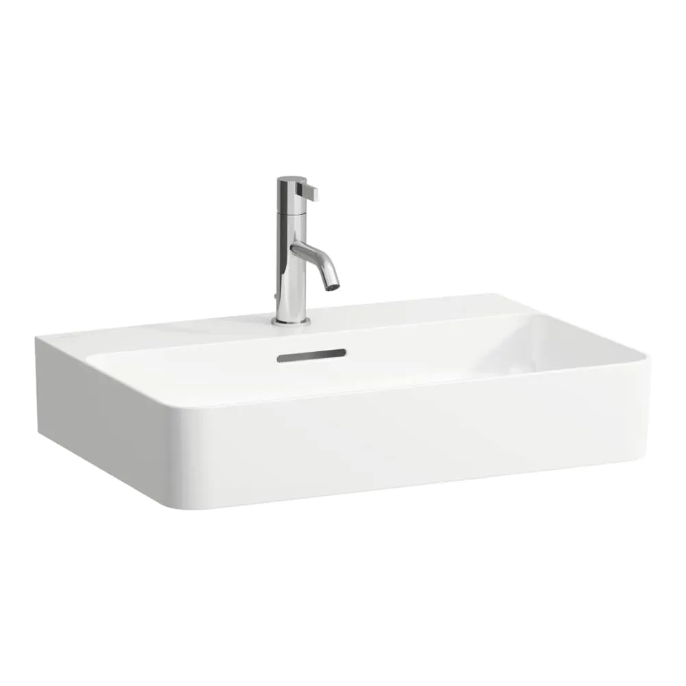 LAUFEN VAL Aufsatzwaschtisch, wandgebunden 600 x 420 x 115 mm #H8162837581041 - 758 - Graphit matt