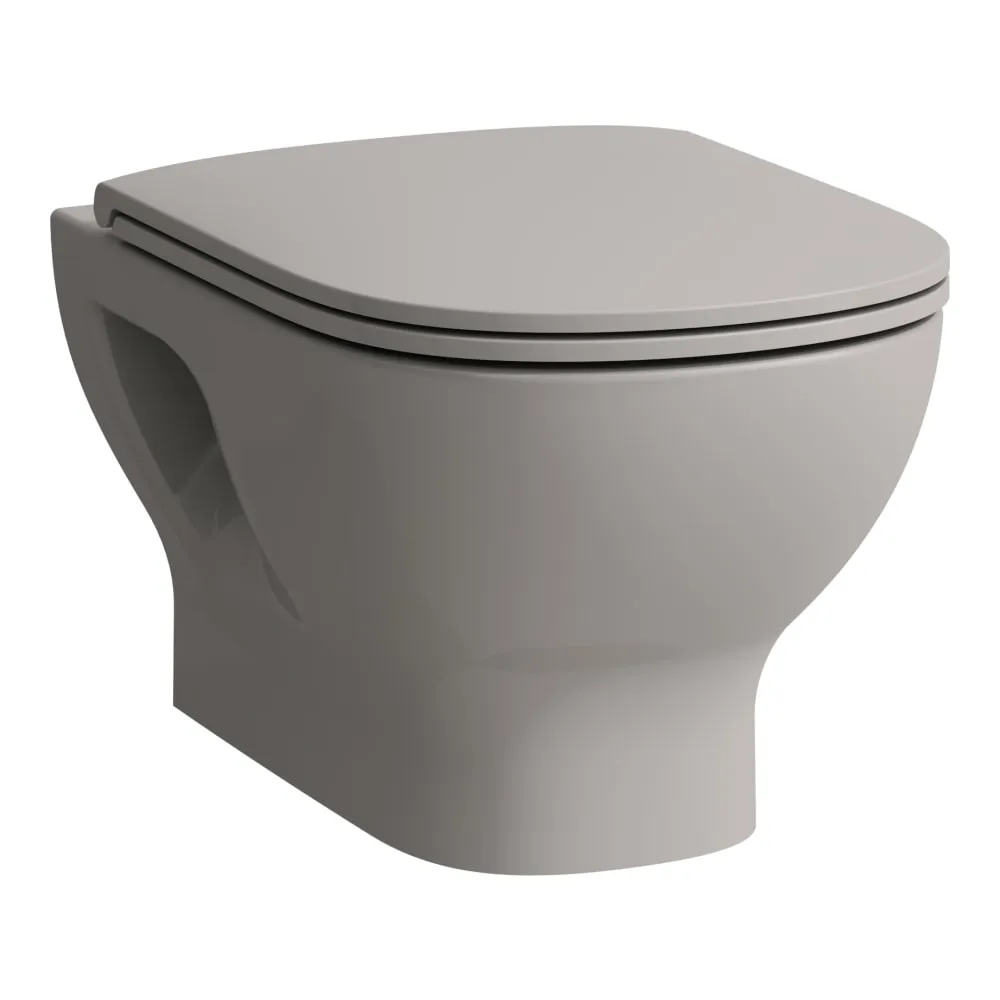 LAUFEN LUA Wand-WC Basic, Tiefspüler, spülrandlos 520 x 360 x 345 mm #H8200810370001 - 037 - Manhattan