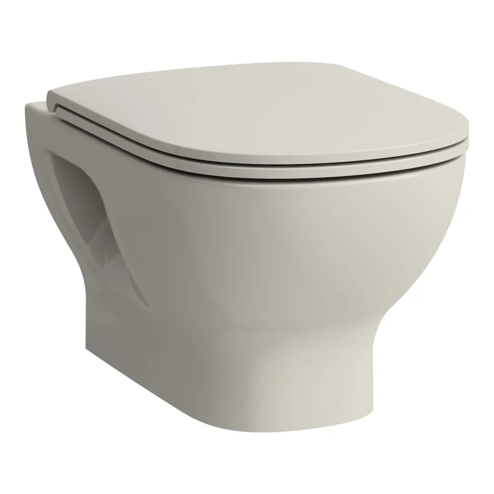 LAUFEN LUA Wand-WC Basic, Tiefspüler, spülrandlos 520 x 360 x 345 mm #H8200810490001 - 049 - Pergamon