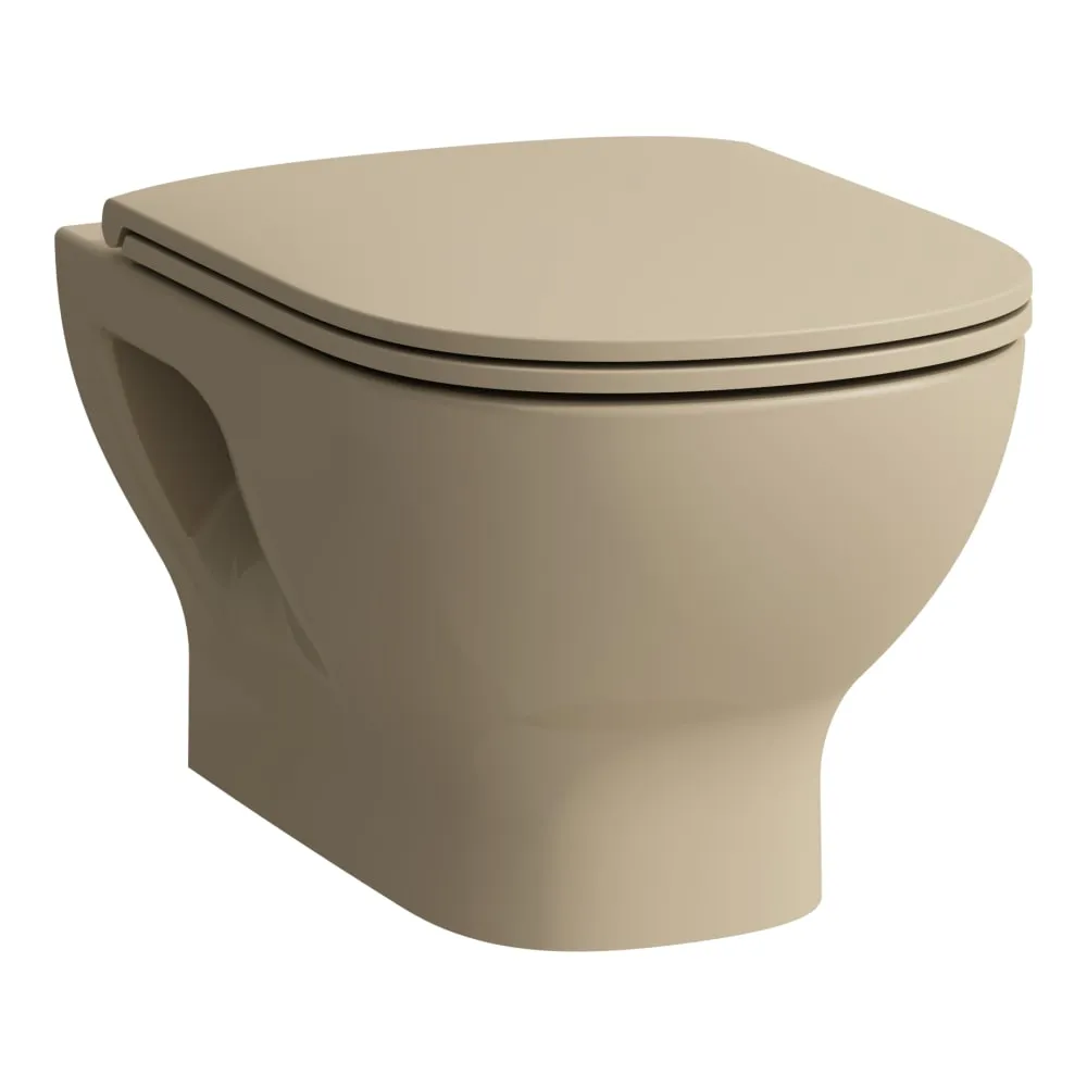 LAUFEN LUA Wand-WC Basic, Tiefspüler, spülrandlos 520 x 360 x 345 mm #H8200810180001 - 018 - Bahamabeige