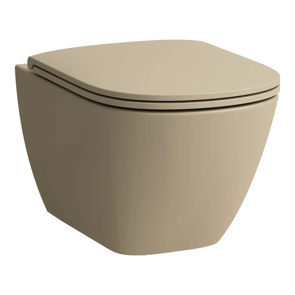 LAUFEN LUA Wand-WC 'Silent Flush' Tiefspüler, spülrandlos 520 x 360 x 360 mm #H8210800180001 - 018 - Bahamabeige