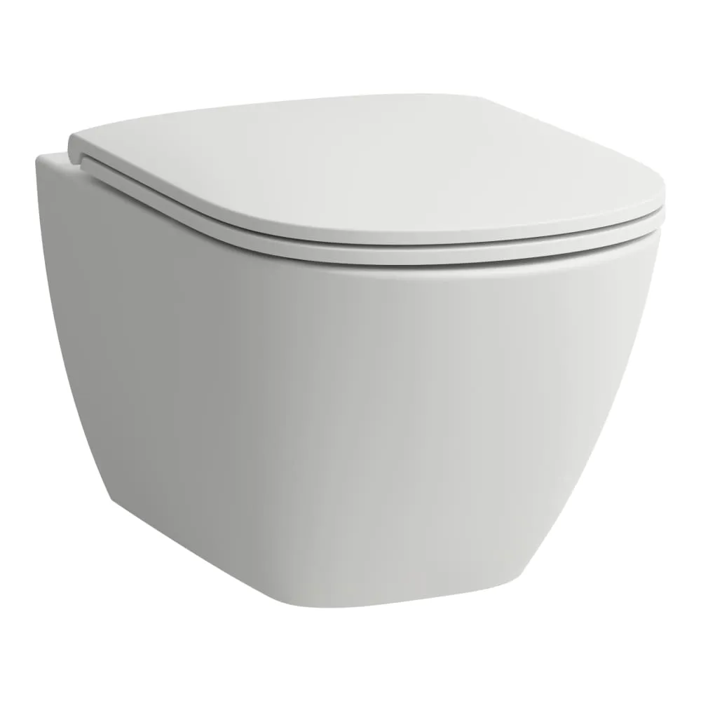 LAUFEN LUA Wand-WC 'Silent Flush' Tiefspüler, spülrandlos 520 x 360 x 360 mm #H8210807570001 - 757 - Weiß matt