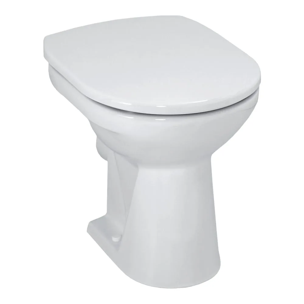 LAUFEN PRO Stand-WC, Tiefspüler, mit Spülrand, Abgang waagerecht 470 x 360 x 400 mm #H8219560490001 - 049 - Pergamon