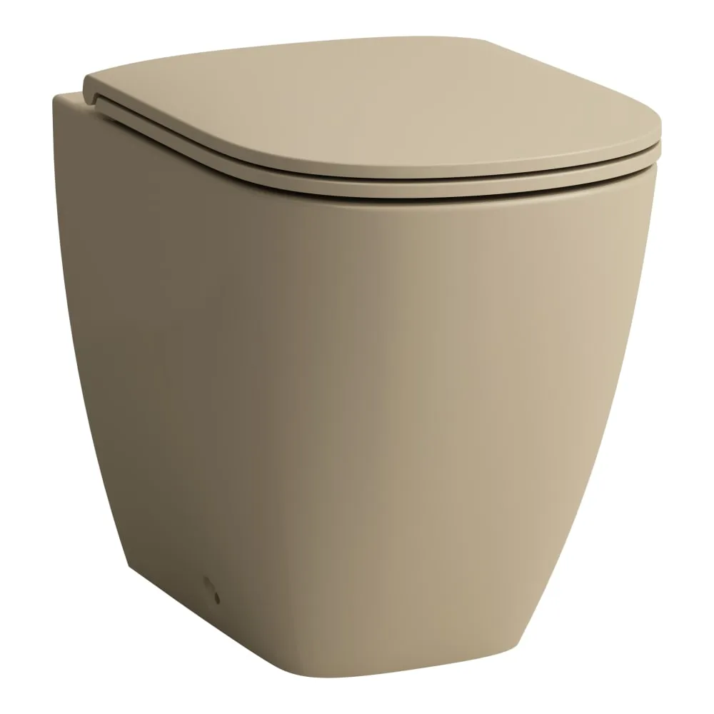 LAUFEN LUA Stand-WC, Tiefspüler, spülrandlos, Abgang waagerecht oder senkrecht 520 x 360 x 420 mm #H8230810180001 - 018 - Bahamabeige