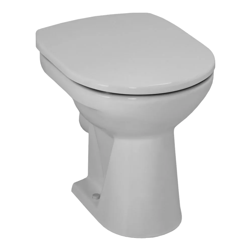 LAUFEN PRO Stand-WC, Tiefspüler, mit Spülrand, Abgang waagerecht 470 x 360 x 400 mm #H8219560370001 - 037 - Manhattan