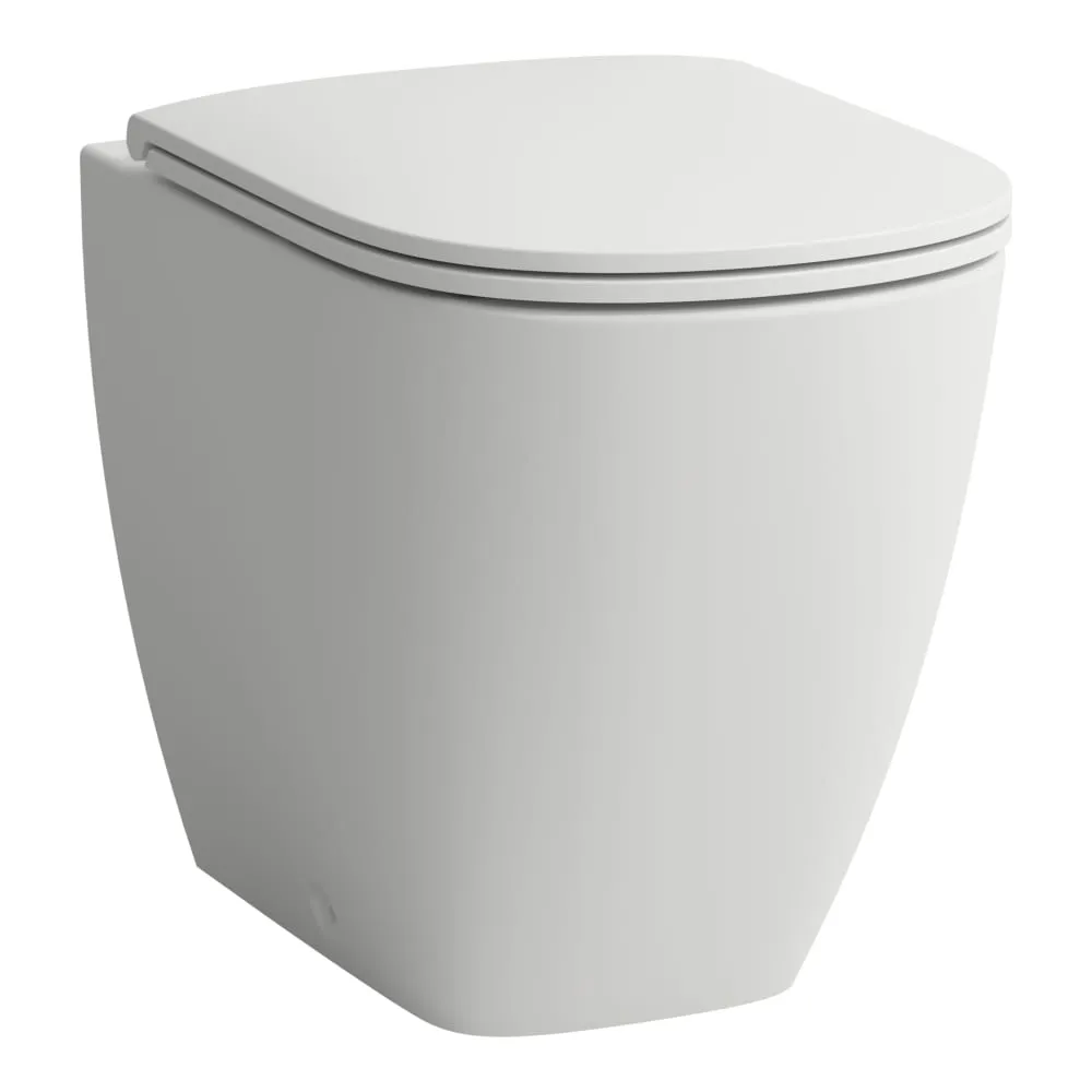 LAUFEN LUA Stand-WC, Tiefspüler, spülrandlos, Abgang waagerecht oder senkrecht 520 x 360 x 420 mm #H8230817570001 - 757 - Weiß matt