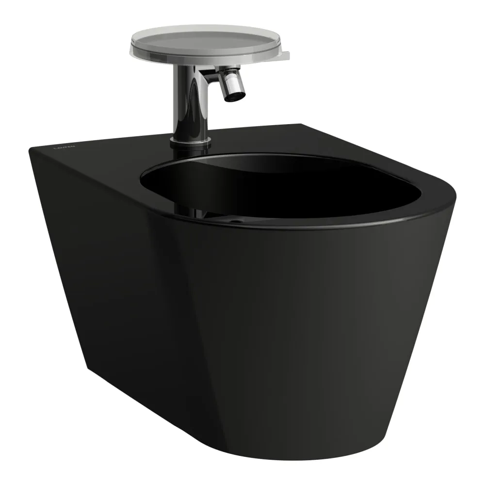 LAUFEN Kartell LAUFEN Wandbidet 545 x 370 x 290 mm #H8303310203021 - 020 - Schwarz glänzend
