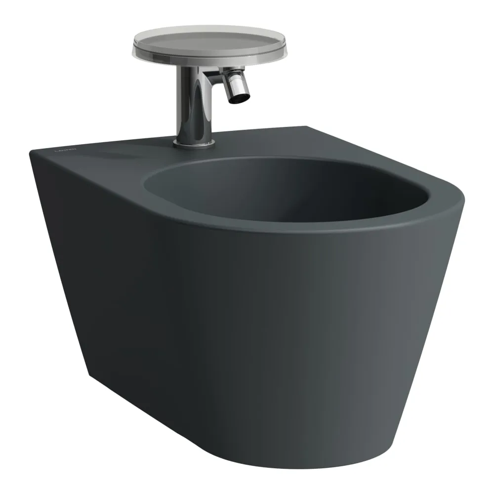 LAUFEN Kartell LAUFEN Wandbidet 545 x 370 x 290 mm #H8303317583021 - 758 - Graphit matt
