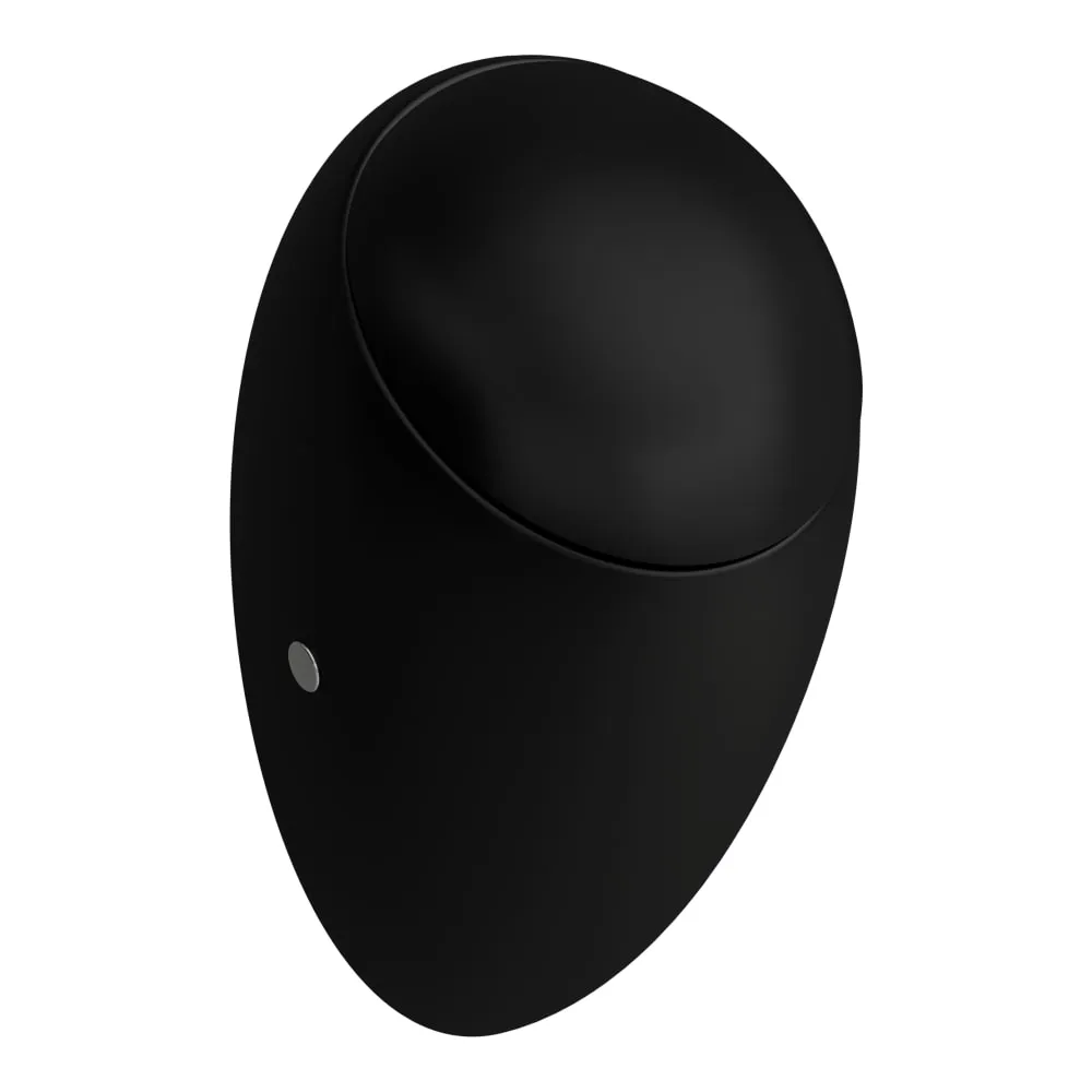 LAUFEN ILBAGNOALESSI Absauge-Urinal, Wasserzulauf innen, Ausführung für Deckel 325 x 290 x 585 mm #H8409717160001 - 716 - Schwarz matt