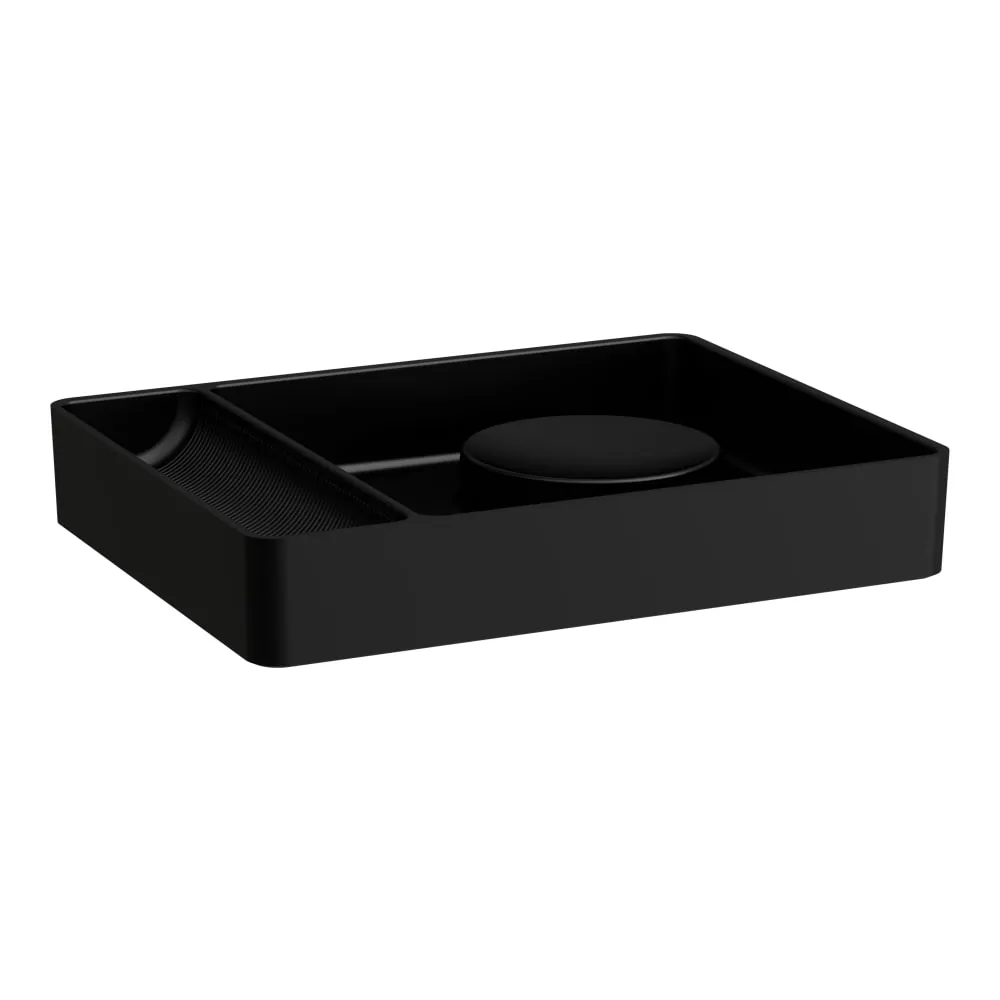 LAUFEN Ablageschale, rechteckig 360 x 280 x 60 mm #H8702827160001 - 716 - Schwarz matt