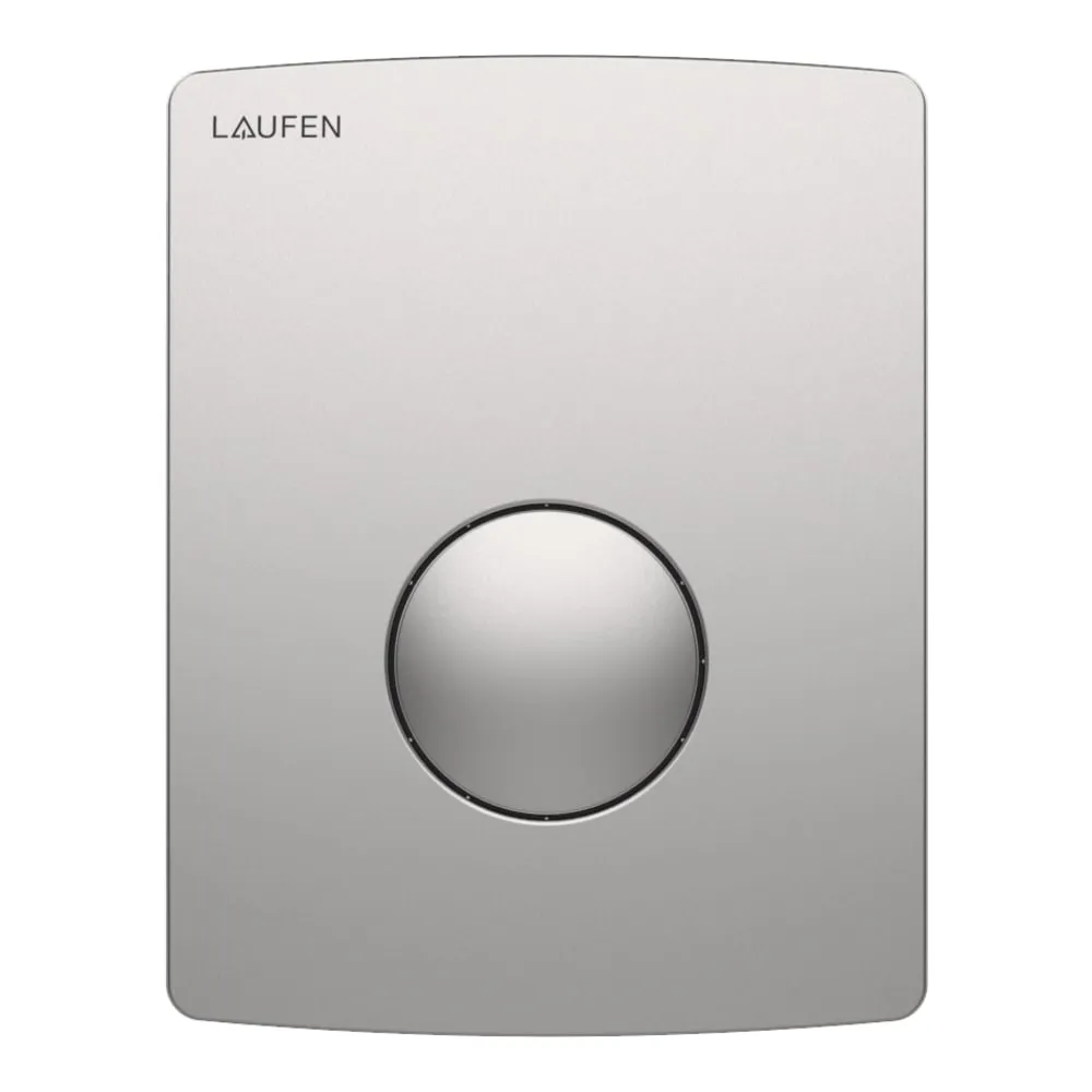 LAUFEN INEO Betätigungsplatte Urinal INEO AU109 126 x 162 x 38 mm #H9091099280001 - 928 - Edelstahl gebürstet