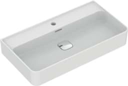 Bild von IDEAL STANDARD Strada II washbasin 800mm, polished, with 1 tap hole, with overflow hole (round) White (Alpine) with Ideal Plus T3645MA