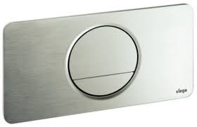 Picture of VIEGA Visign for Style 13 flush plate 654535 / 8333.1 plastic stainless steel coloured brushed
