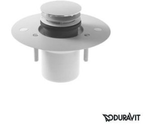Picture of DURAVIT waste set for flush floor shower trays, vertical, complete set 790262000000000 white