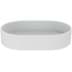 Bild von IDEAL STANDARD Strada II 60cm oval vessel basin, no taphole , with ceramic waste cover White T298101