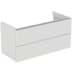 Bild von IDEAL STANDARD Strada II 1000mm wall mounted vanity unit with 2 drawers, gloss white Gloss White T4297WG