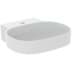 Bild von IDEAL STANDARD Linda X 50cm washbasin, 1 taphole no overflow, silk white White Silk T4390V1
