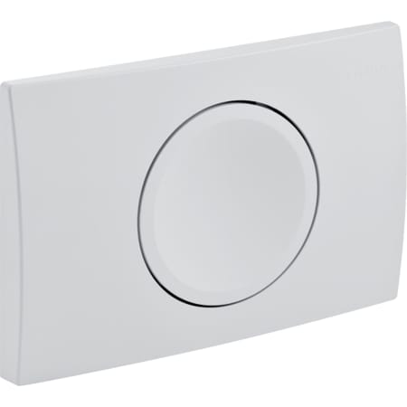 Picture of GEBERIT flush plate Delta11 for stop-and-go flush 115.120.11.1 white