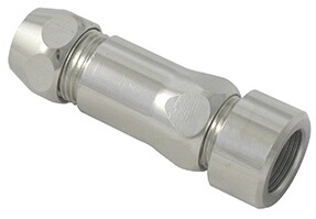 Зображення з  KLUDI connector for sink fittings with pull-out spout 7538700-00 chrome