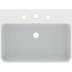 Bild von IDEAL STANDARD Conca washbasin 600mm, with 3 tap holes, without overflow White (Alpine) with Ideal Plus T3791MA