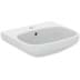 Bild von IDEAL STANDARD i.life A washbasin 500mm, with 1 tap hole, with overflow hole (round) White (Alpine) with Ideal Plus T4513MA
